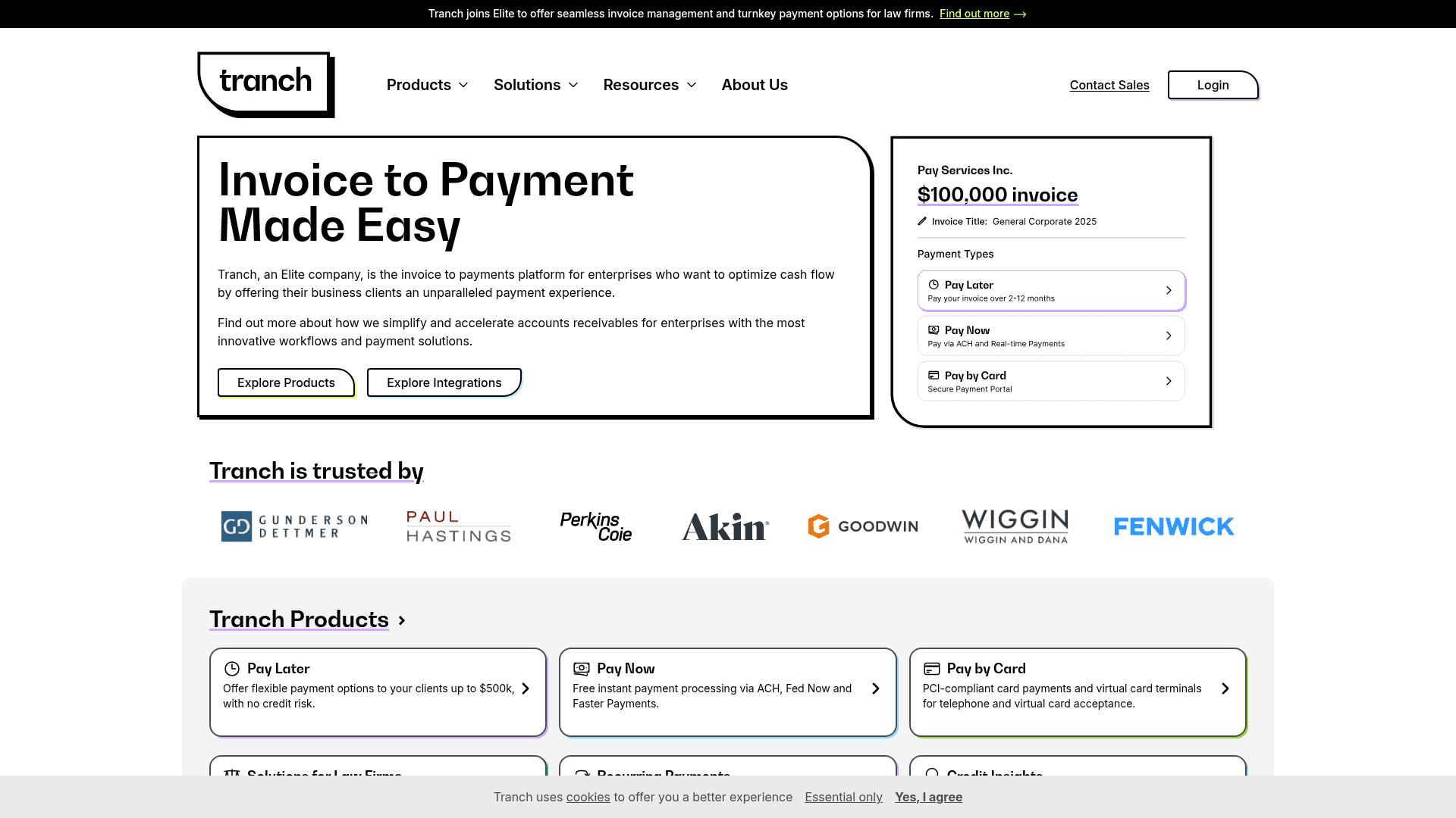 Tranch screenshot