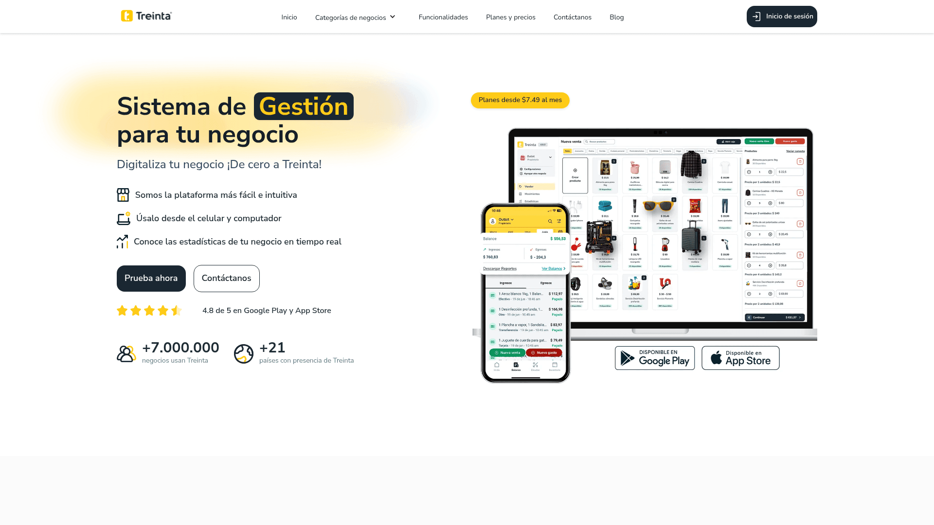 Treinta screenshot