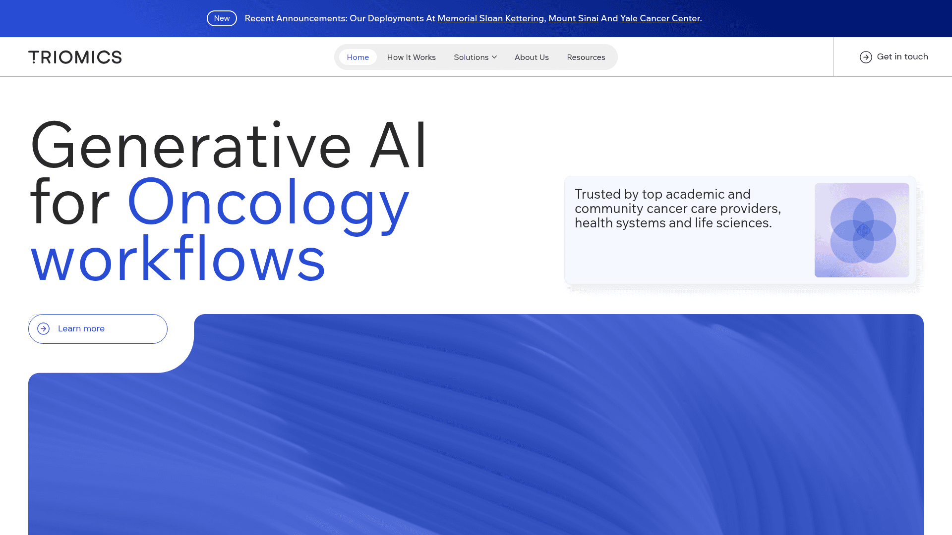 Triomics screenshot