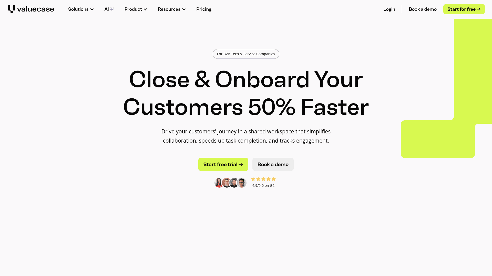 Valuecase screenshot