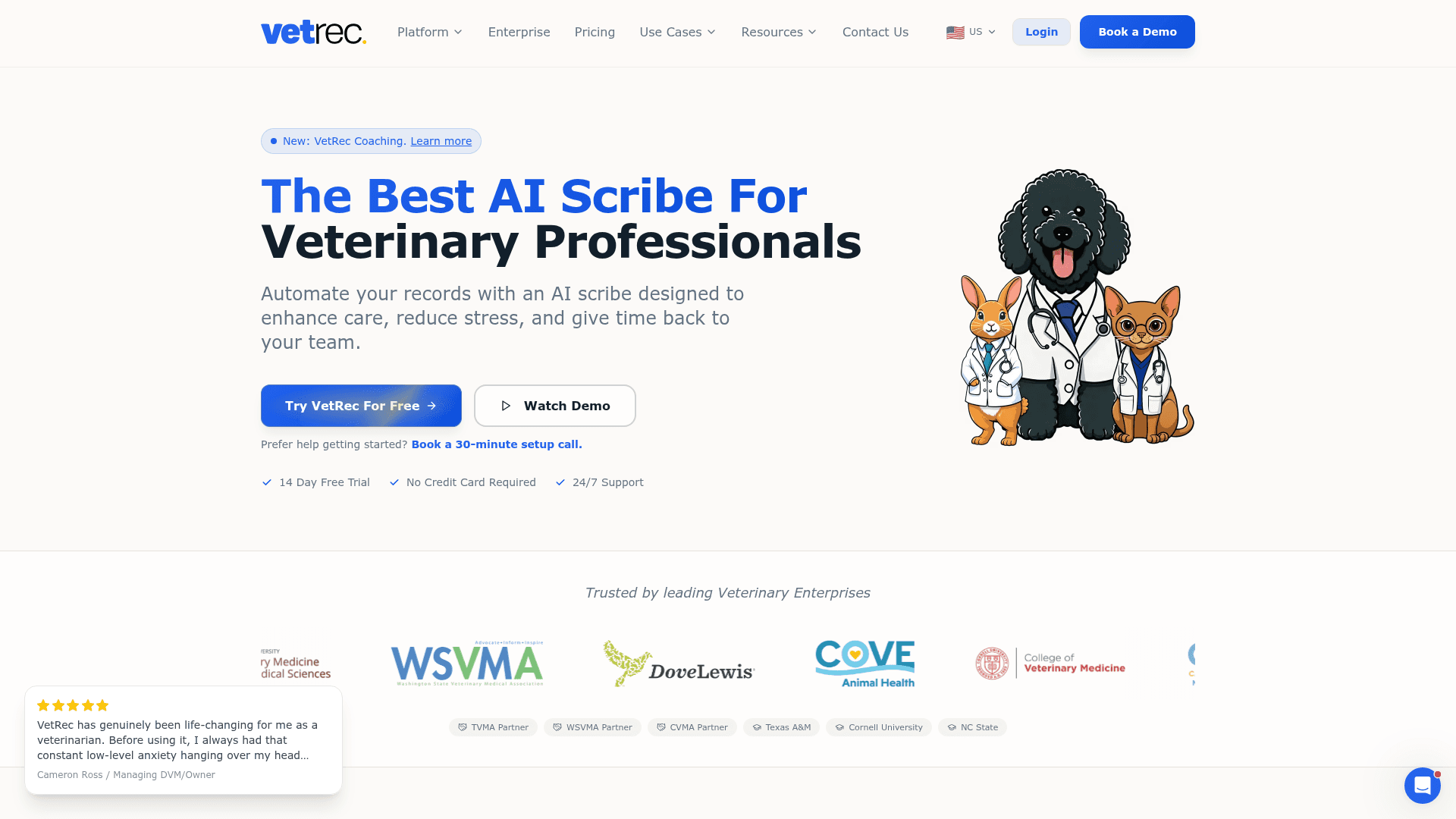 VetRec screenshot