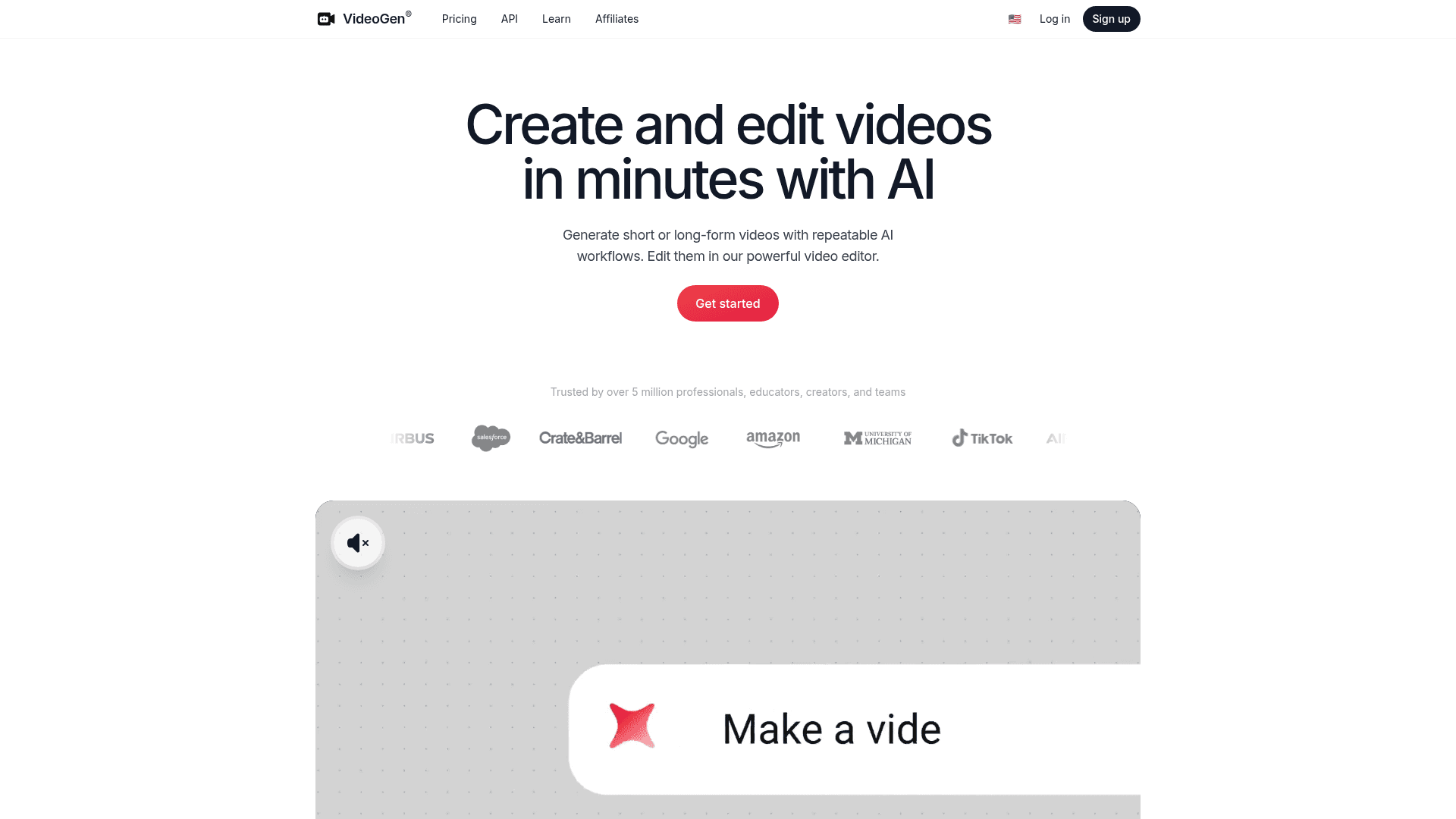 VideoGen screenshot