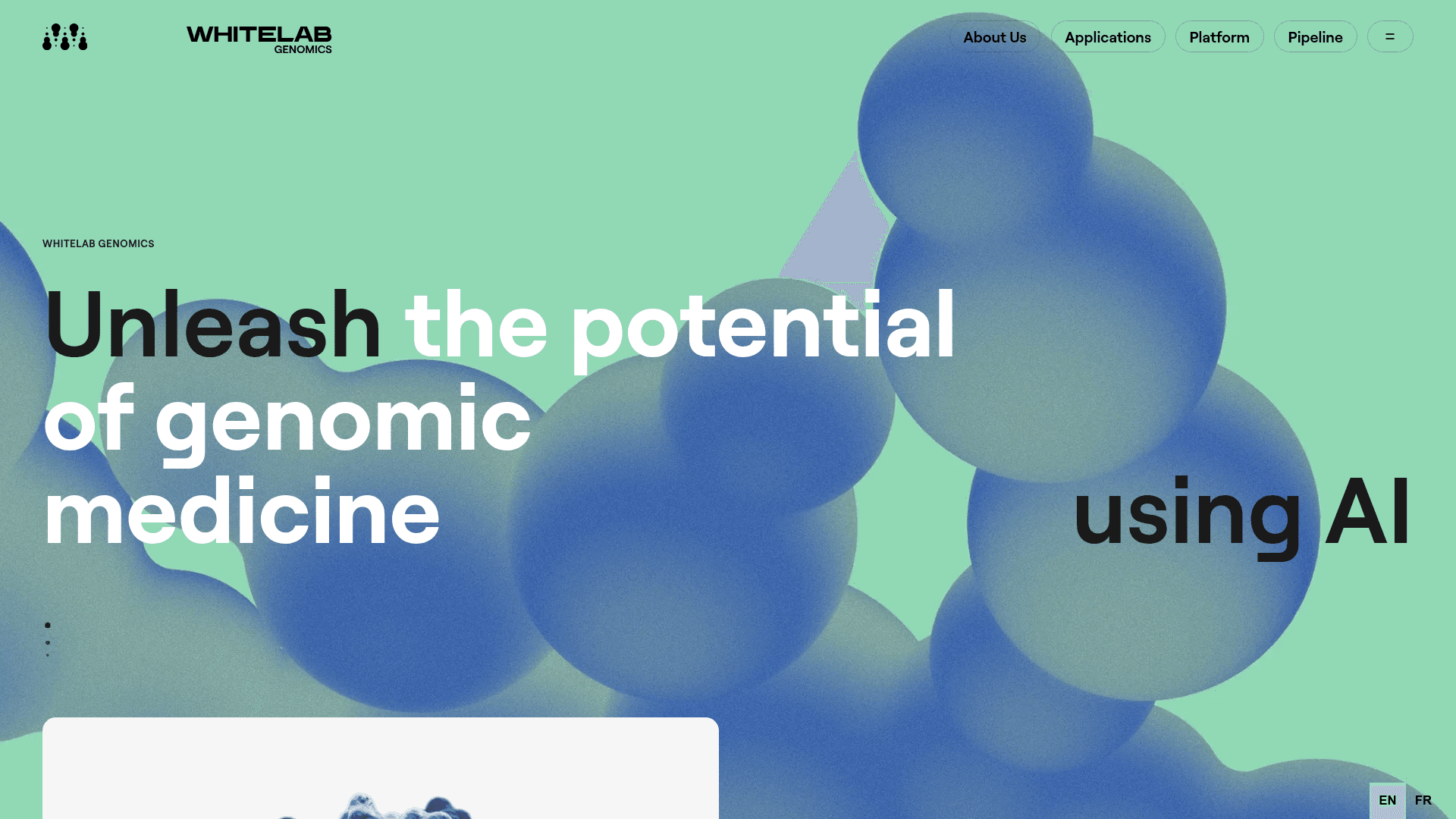 WhiteLab Genomics screenshot
