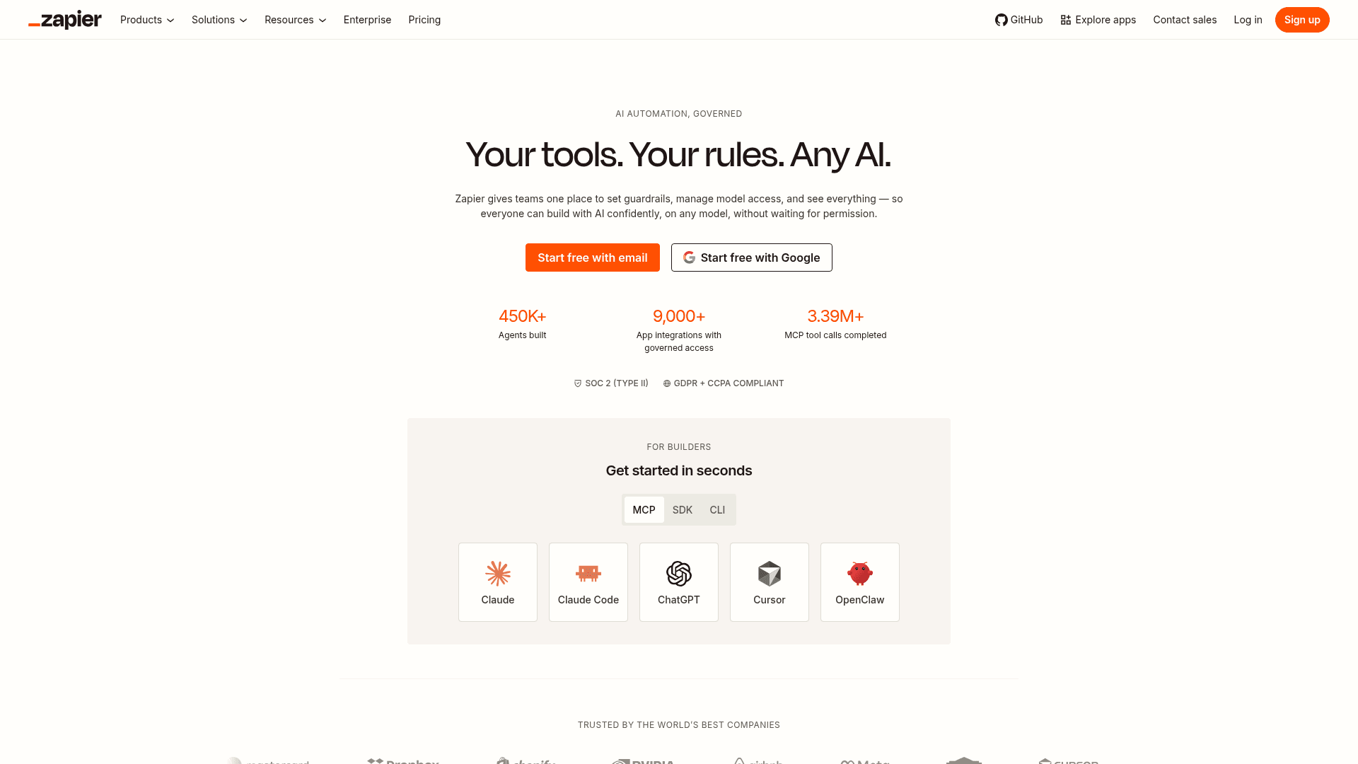 Zapier screenshot