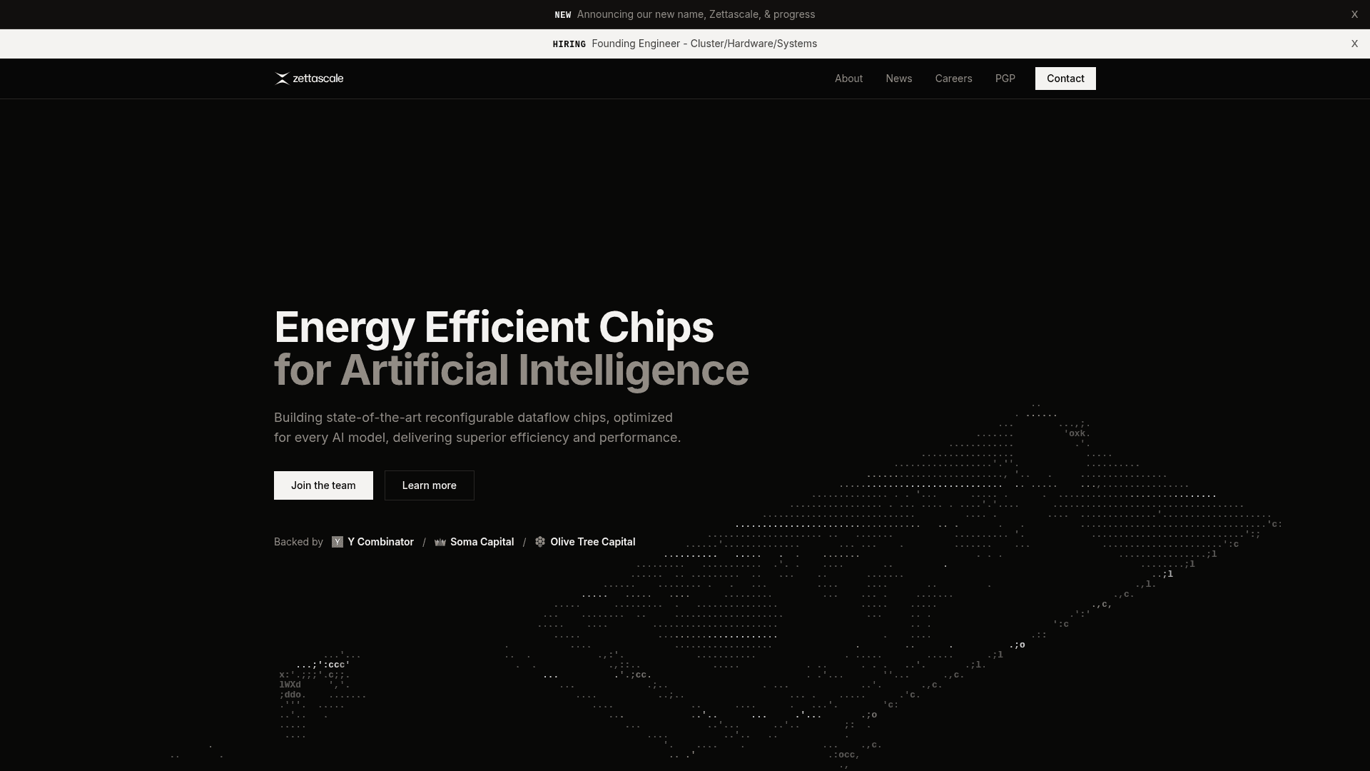Zettascale screenshot
