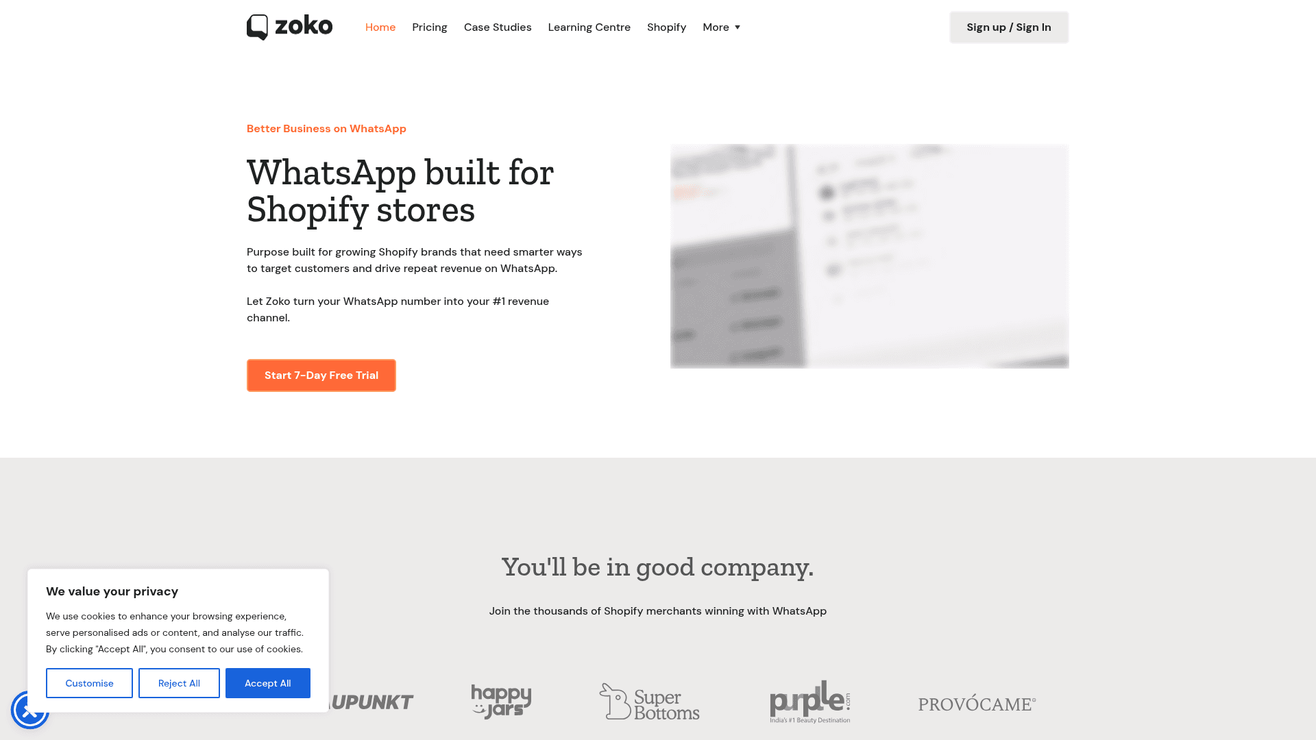 ZOKO screenshot