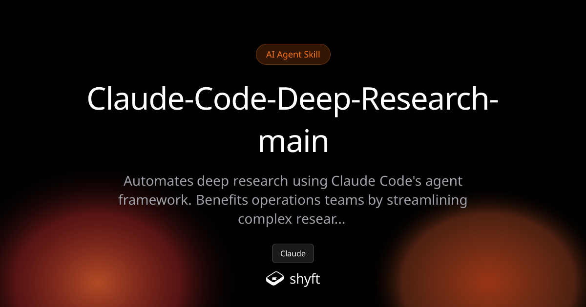 deep research with claude code step-by-step