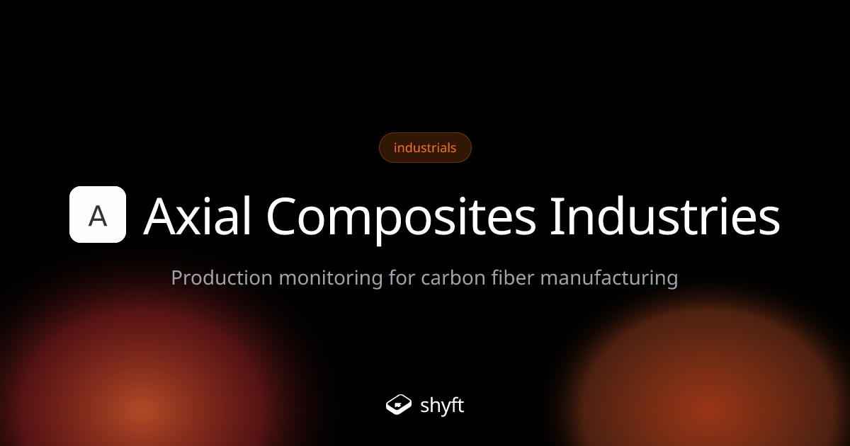 Axial Composites: Carbon fiber manufacturing | Shyft