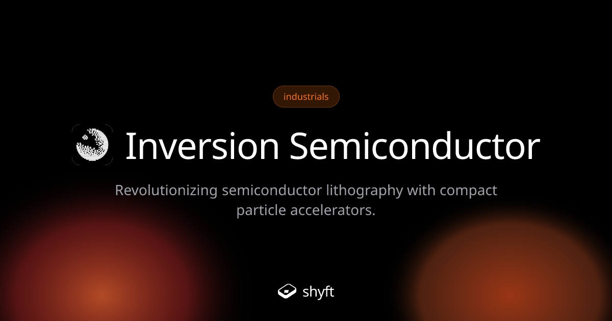 Inversion Semiconductor pricing: from contact_sales | Shyft